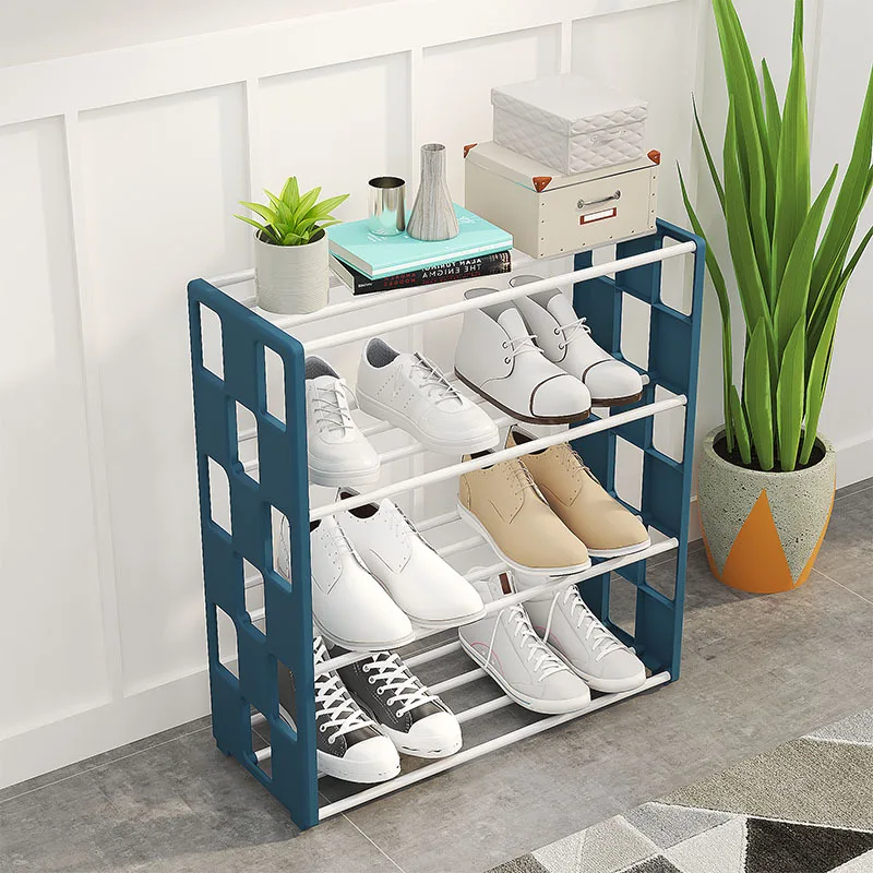 Simple Shoe Rack Doorway Household Dust-proof Shoe Cabinet Dormitory Indoor Bedroom Storage Cabinet New Square Shoe Rack