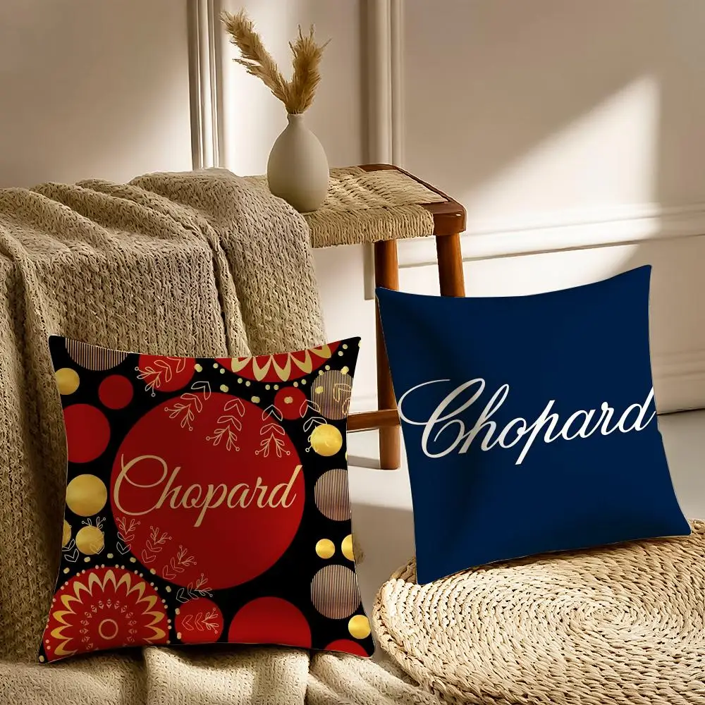 Luxury Watch Swiss Chopard Cushion Cover Pillowcase Anti-dustmite living Room Sofa Decor Cushion Room