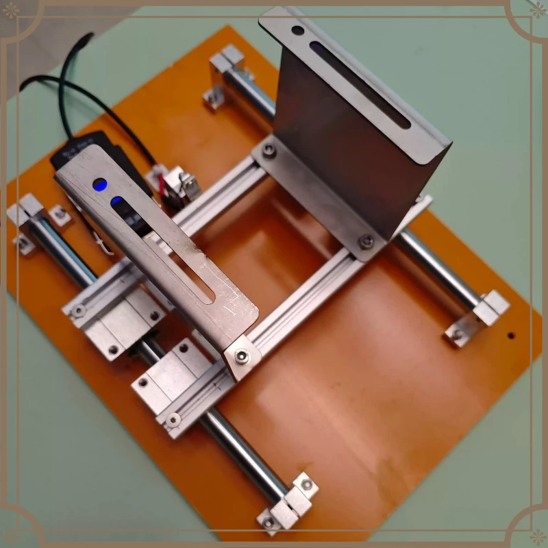 Turbojet Duct Engine Thrust Test Stand 250x300mm Test Bench Frame for RC Turbine Max 40Kg Thrust, Engine Excluded