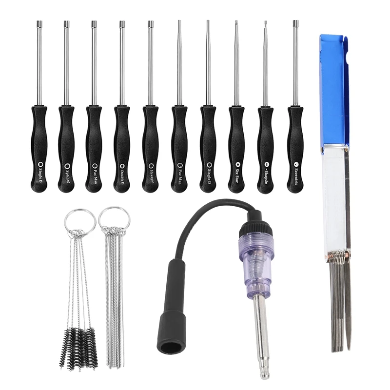 

Carburetor Adjustment Tool Screwdriver Kit Cleaner Engine Ignition Tester For Common 2 Cycle Carburator Engine String /Trimmer/W