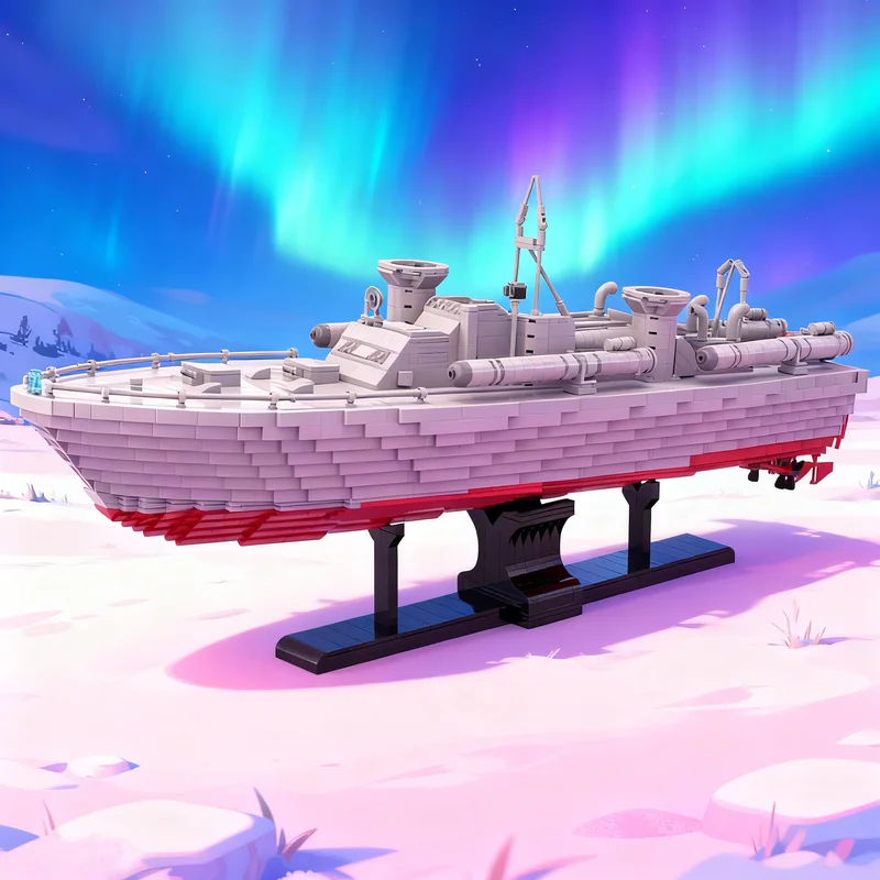 

Конструктор MOC «Черная Лагуна» (3641 деталь) — креативный подарок для сборки, декор для дома и офиса, игрушка для взрослых и детей