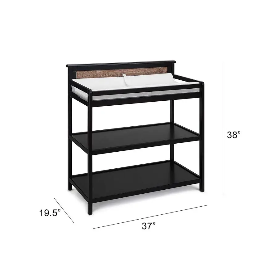 Bebe Connelly Changing Table Vintage Walnut