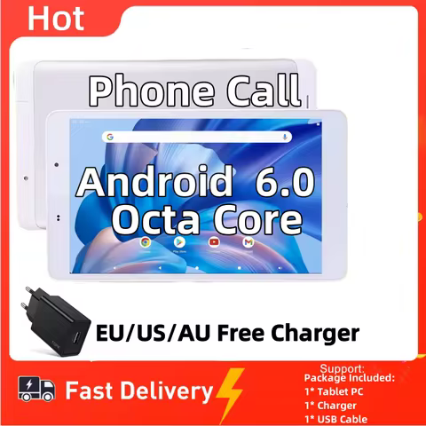 8 INCH 2GB RAM 16GB ROM T8 MT8783-Octa-Core Android 6.0 Tablet PC 1.4GHz 1920 x 1200 Pixels Support 3G / 4G Phone Call 2 x&nbsp; SIM