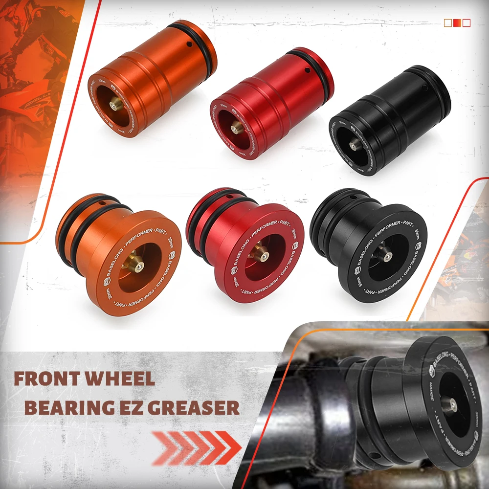 

FOR YAMAHA 700 Grizzly T6061 CNC Aluminium Motorcycle Accessories Front & Rear Wheel Bearing Greaser Service Tool 2007-2021 2022