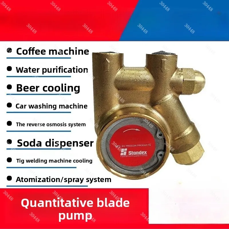 

PROCON Vane Pump 102B080R12XX Coffee Machine Cola Beverage Machine High Pressure Circulation Cooling Water Pump