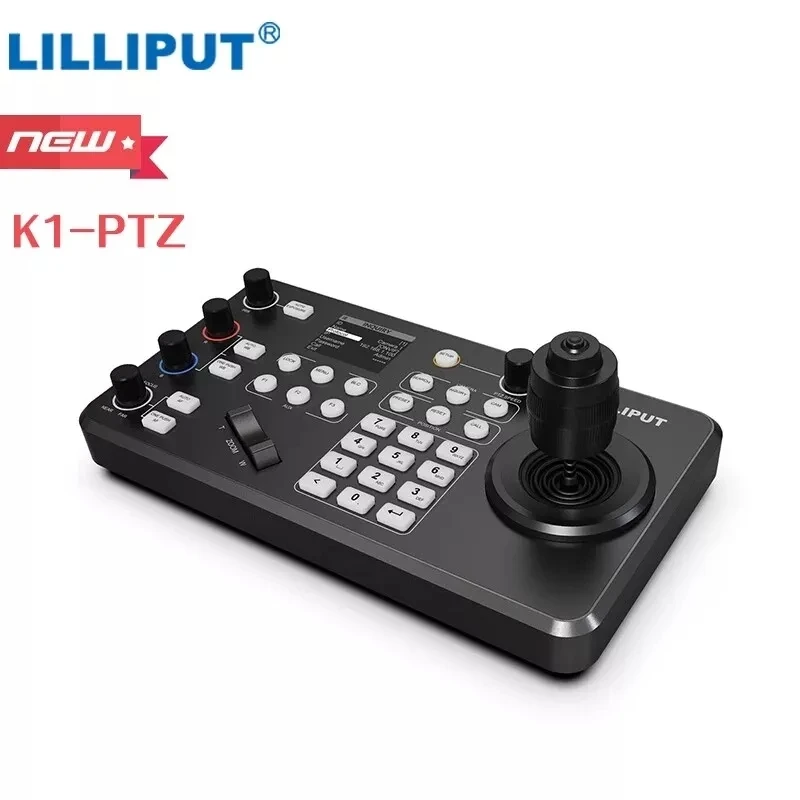 Professinal K1 PTZ Camera Joystick Controller Pan Tilt Zoom With LCD Monitor POE For PTZ Cameras IP Camera