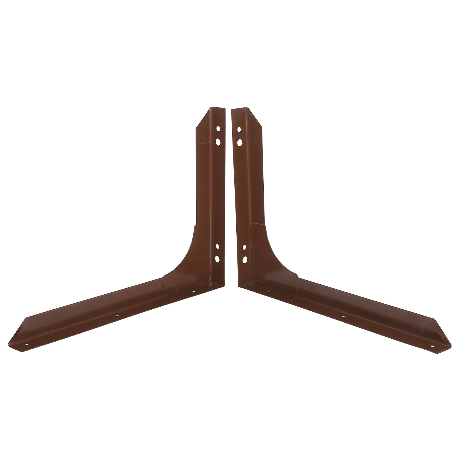

1 Pair Metal Stand Brackets Heavy Duty Buddha Shelf Holder Floating Shelves Decorative Vintage Storage Hardware