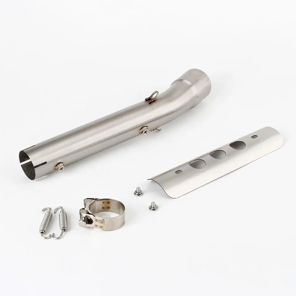 Motorcycle Exhaust  link pipe  Muffler  Escape With Heat Shield Slip-on For Yamaha Tenere 700 XTZ690 T7 XTZ700 2019-2023