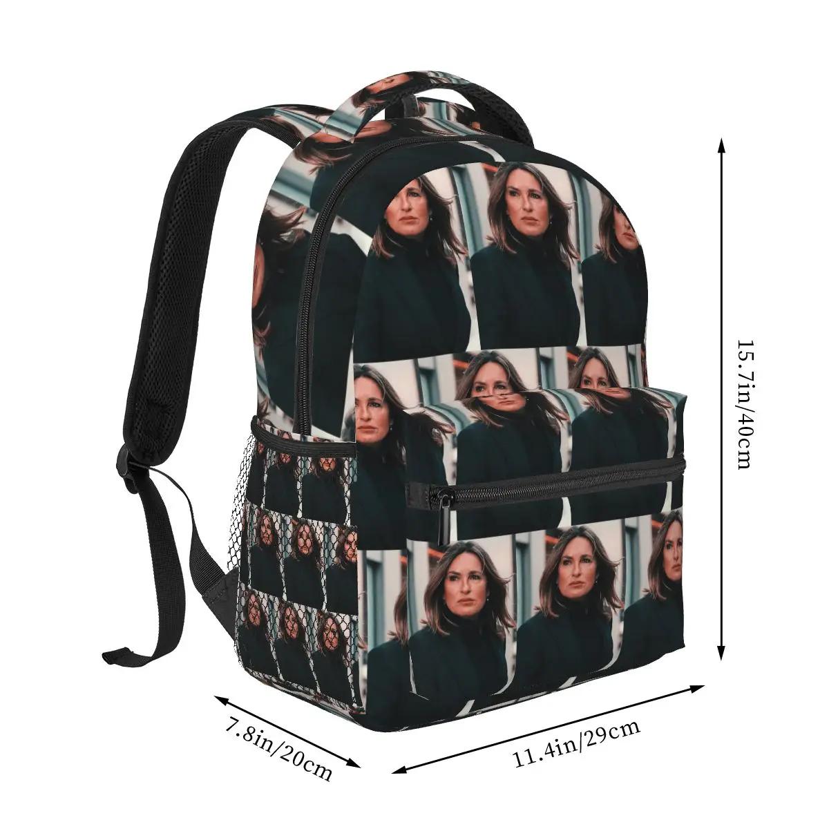 Gift Idea OLIVIA BENSON DISTANCE Backpack Daypack Large Capacity Boys Girls BookBag School Bag Shoulder Bags for Men Women