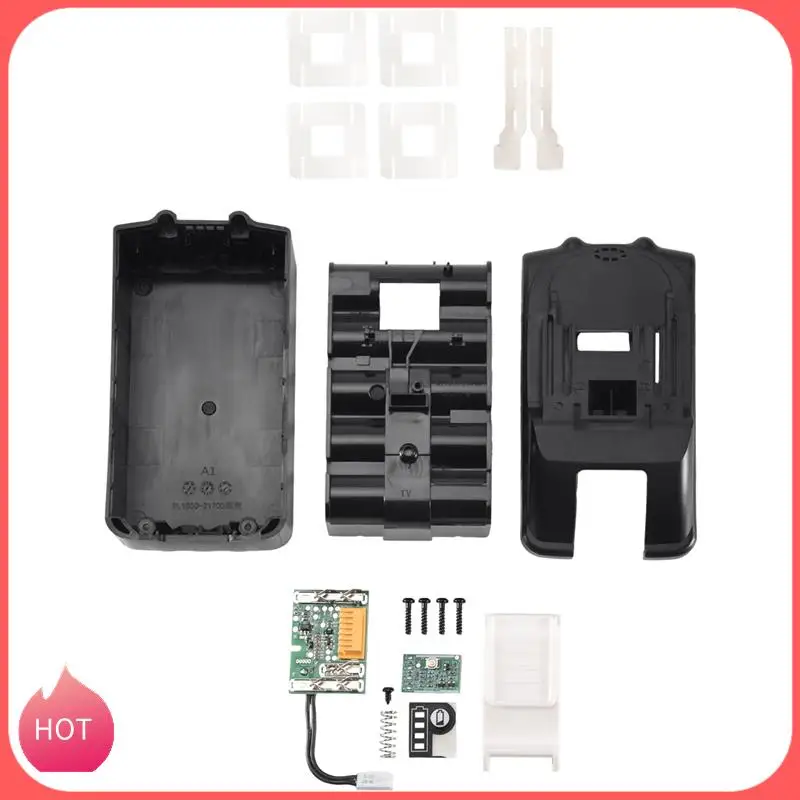 HOT-BL1830 10 × 21700 バッテリーケース PCB 充電保護回路基板シェルボックス BL1860 18V 3.0Ah 9.0Ah ハウス用