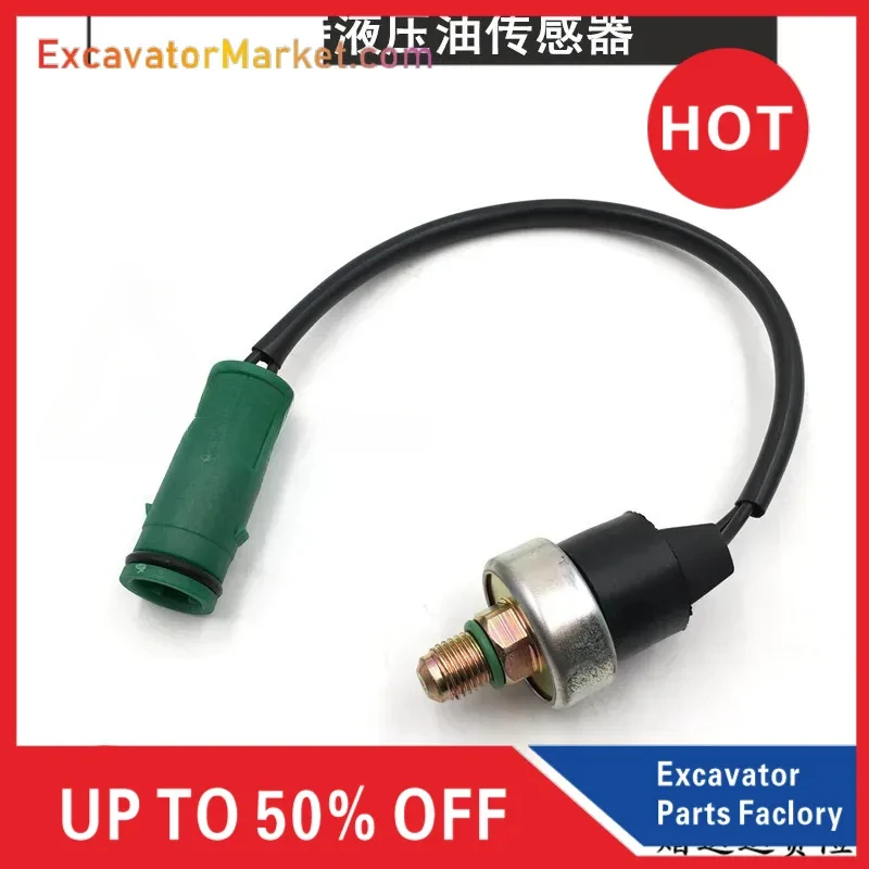 for Excavator Accessories Hydraulic Oil Sensor Sensor Idle Switch For E70B 200B 312320B