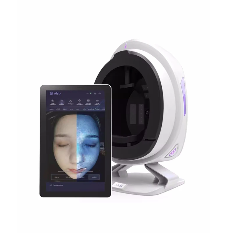 3D Skin Scanner Care Facial Analyzer Monitor Machine 36 Million Pixels Skin Moisture Detection Analyzer Salon Use Device