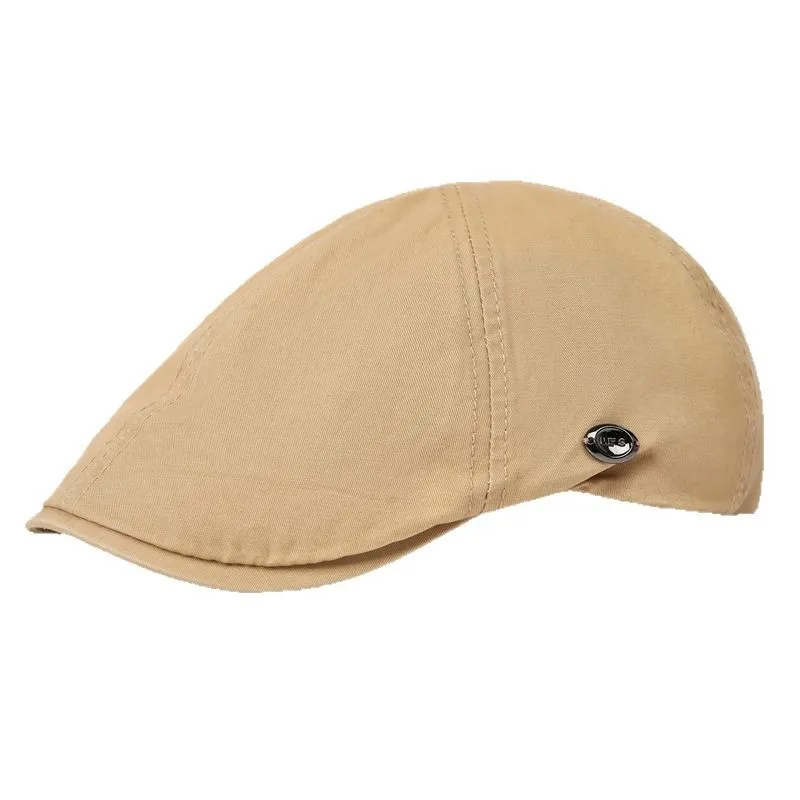 Imagen 6: Boina octogonal de primavera y verano para mujer, gorra con visera a la moda, gorros avanzados informales transpirables de algodón puro, gorra de pintor