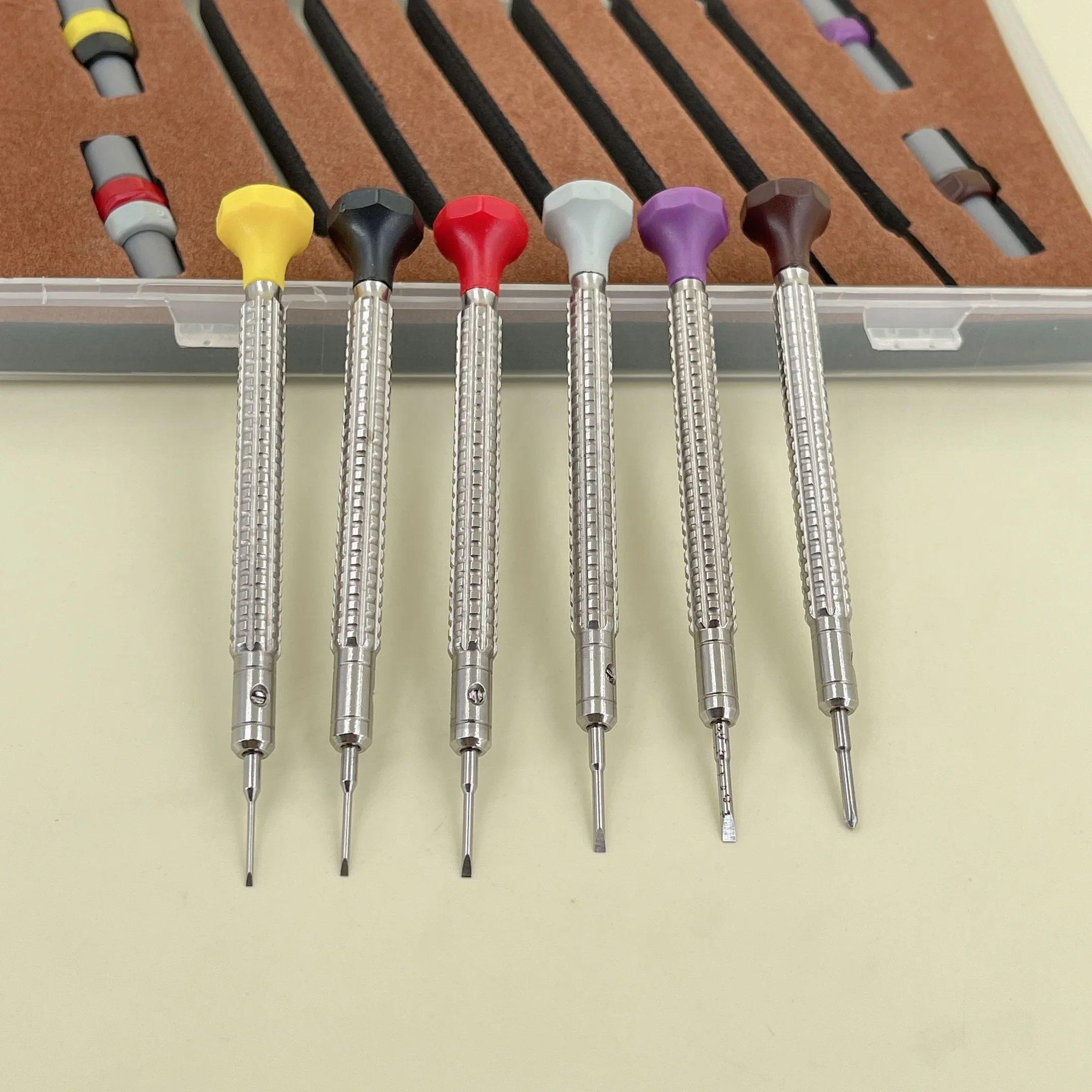 

6 Pcs/Lot High-End Assort Watch Screwdriver Kit Hard Watch Repairing Screw Driver Tools for Watchmakers