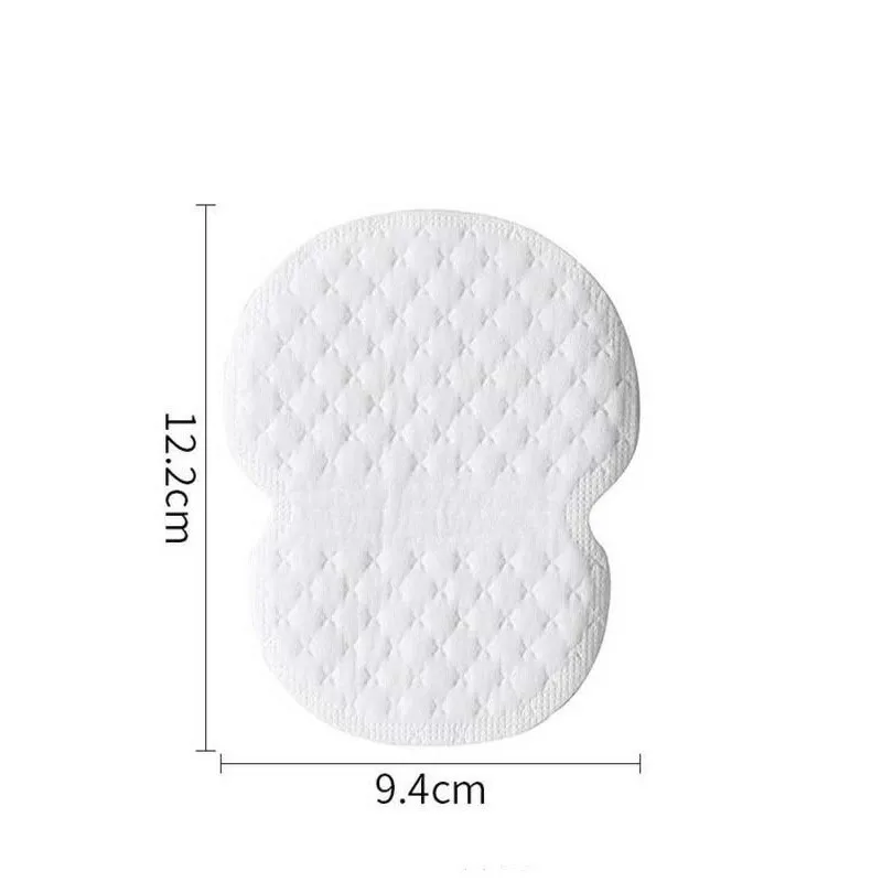 แผ่นซับเหงื่อใต้วงแขน 50 แพ็คเพื่อความสบายในชีวิตประจำวัน มองไม่เห็นเมื่อสวมใส่ แผ่นควบคุมเหงื่อที่ระบายอากาศได้