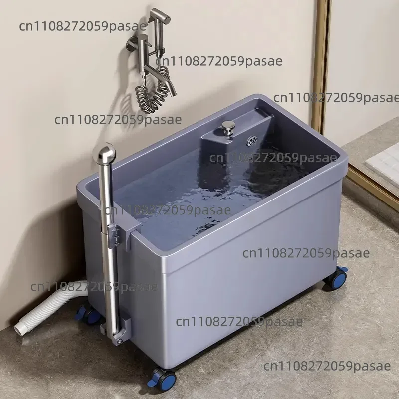 Mop pool with handrails Mobile floor-to-ceiling home Balcony Washing mop pool Bathroom Mop pool Plastic