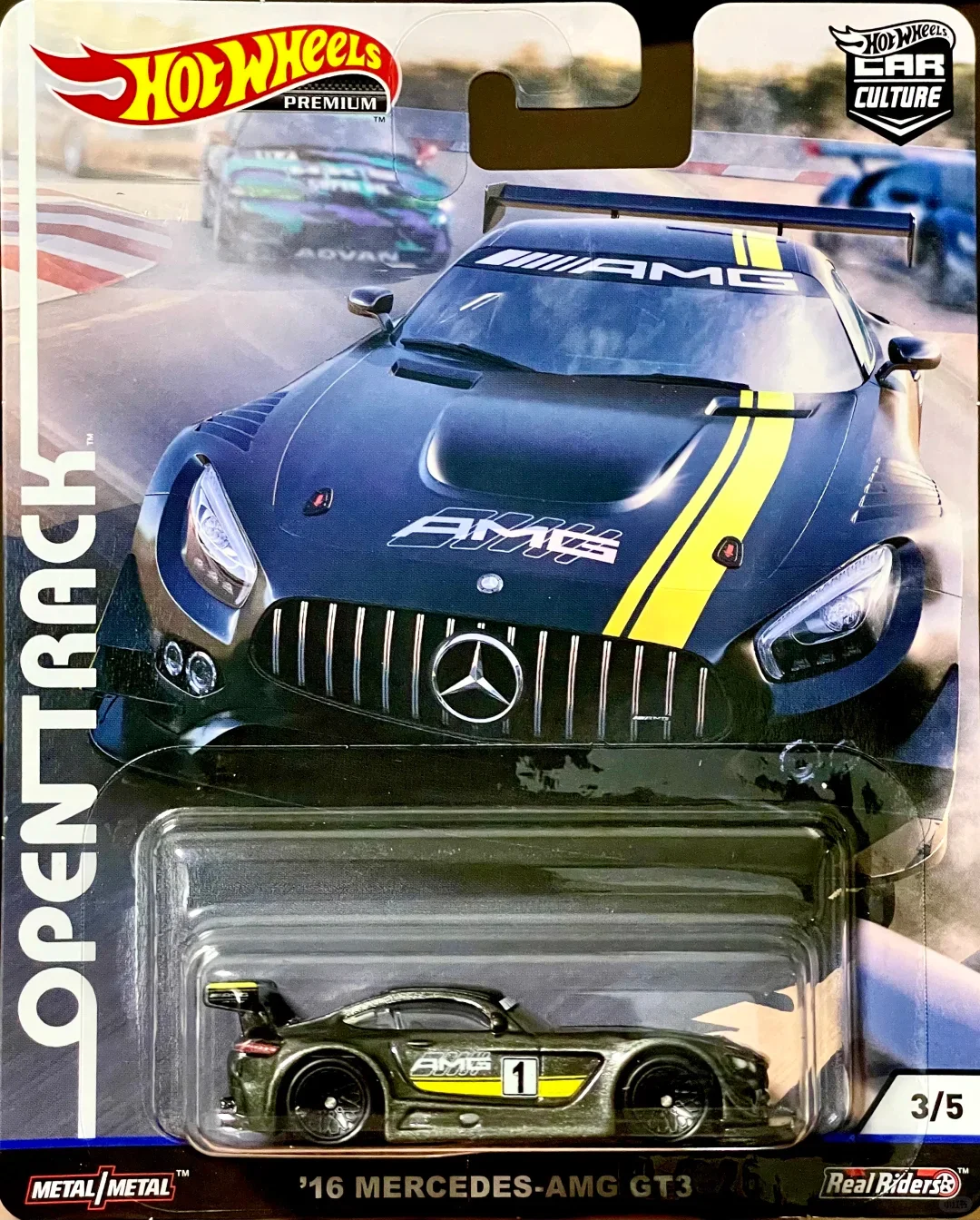 รถฮอตวีลส์ พรีเมียม คาร์ คัลเจอร์ โอเพ่นแทร็ก เบนซ์ เมอร์เซเดส-เอเอ็มจี ออดี้ นิสสัน แอคิวรา 1:64 โมเดลรถไดแคสต์ ของสะสมสุดฮิต