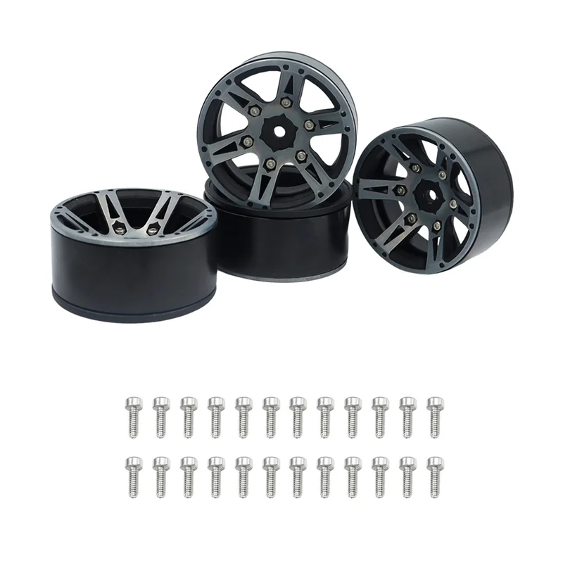 

B78B-4 Pcs For 1/10 Axial SCX10 TAMIYA CC01 RC4WD D90 RC Crawler Hub,Modified And Upgraded Accessories