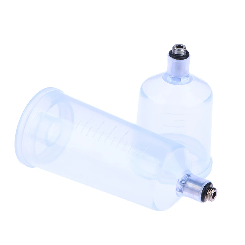 Airbrush Plastic Clear Cup Of Spray Gun 20CC 40CC Air Brush Pen Repleceable  Accessories For Painting