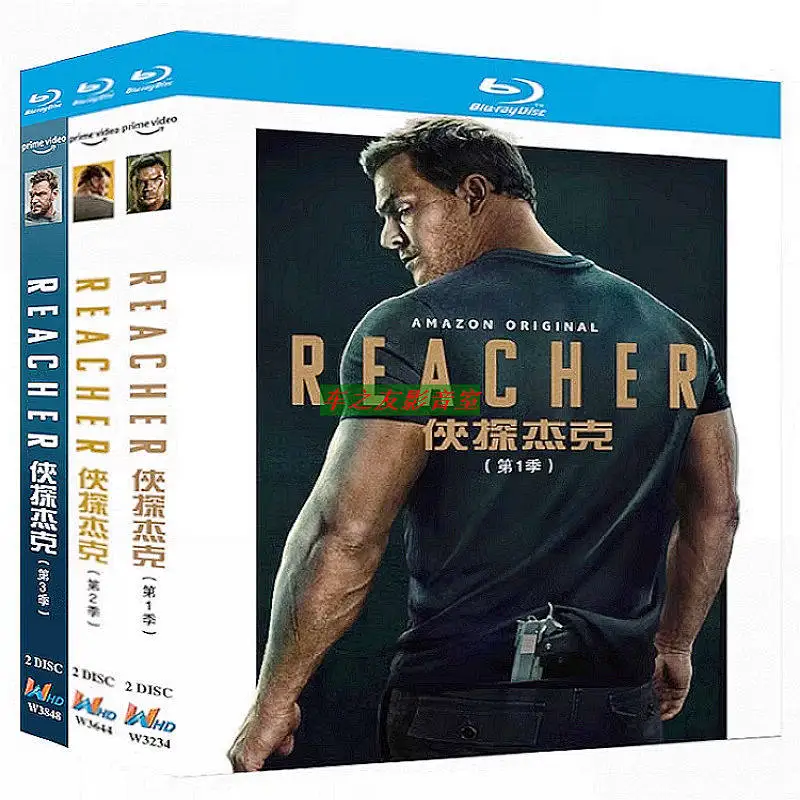 

Коллекционное издание Blu-ray дисков: Джек Ричер, сезоны 1-3, с английскими и китайскими субтитрами, 6 дисков