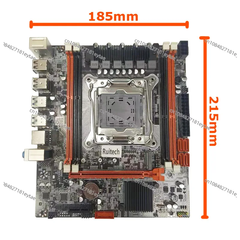 New X99H Main Board Game Multi-open Studio Computer Main Board with 32G DDR4 Memory E5 2670V3cpu