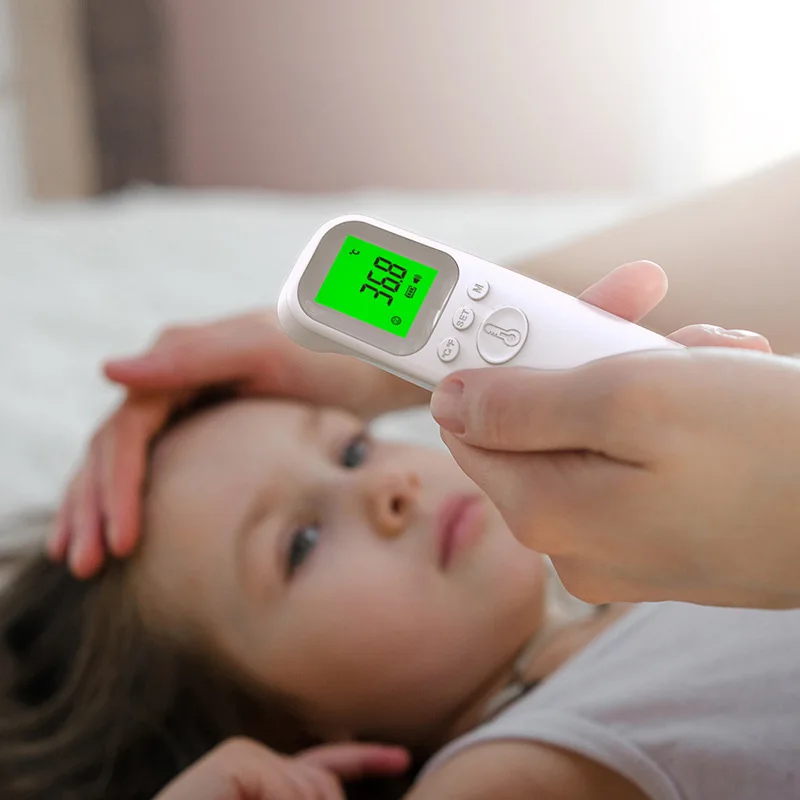 Digital Forehead Thermometer Electronic Contactless Clinical Accuracy Non-contact Body Temperature Meter Fever For Adult Child