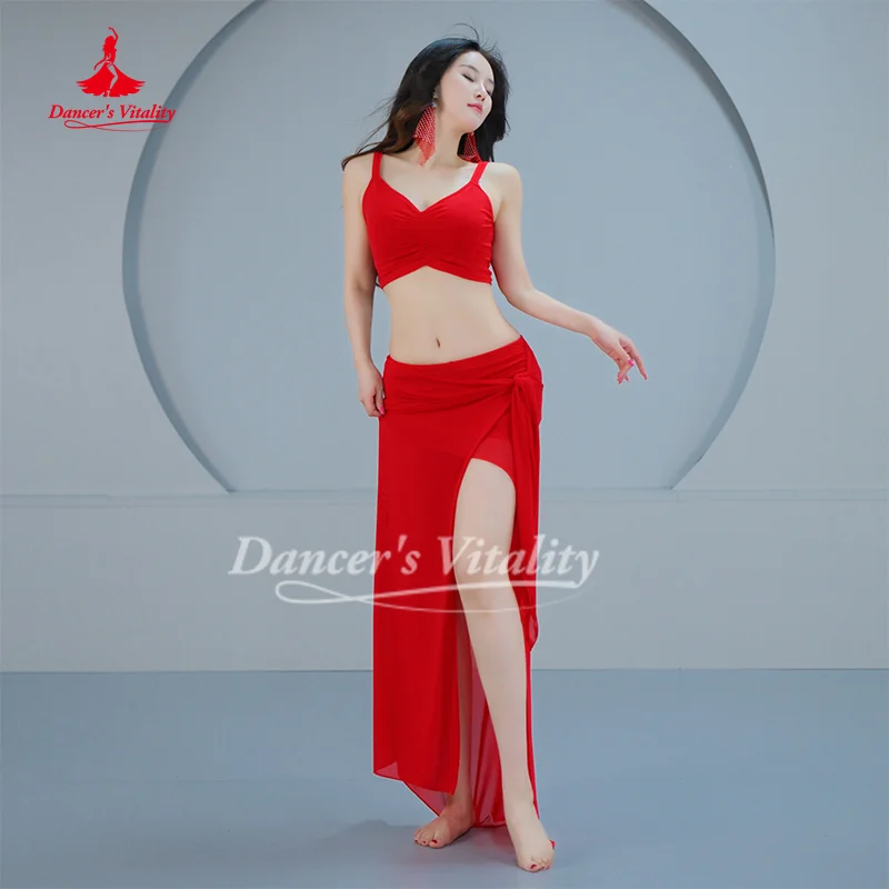 Bauchtanz-Set für Damen, weich und bequem, Übungskleidung für Erwachsene, orientalischer Tanz, Temperament, elegante Trainingskleidung