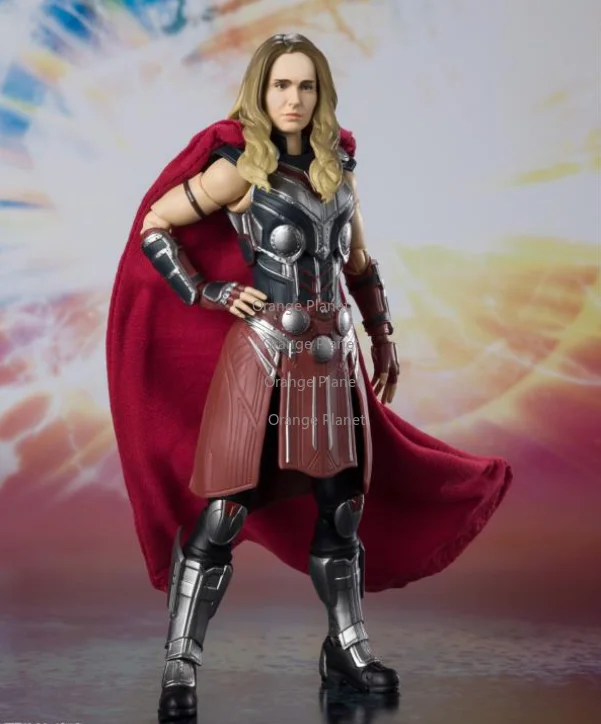 En Stock, Figura Articulada de Bandai S.H.Figuarts Mighty Thor Jane Foster Thor Love and Thunder Marvel