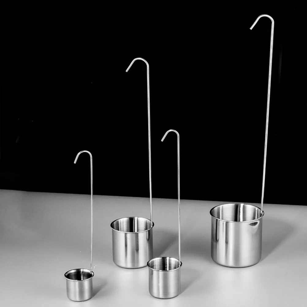 

Stainless Steel Ladle Canning Funnel Oil Transfer Scoop Kitchen Gadget Sauce Spoon Oil Funnel Dispensing Tool Non