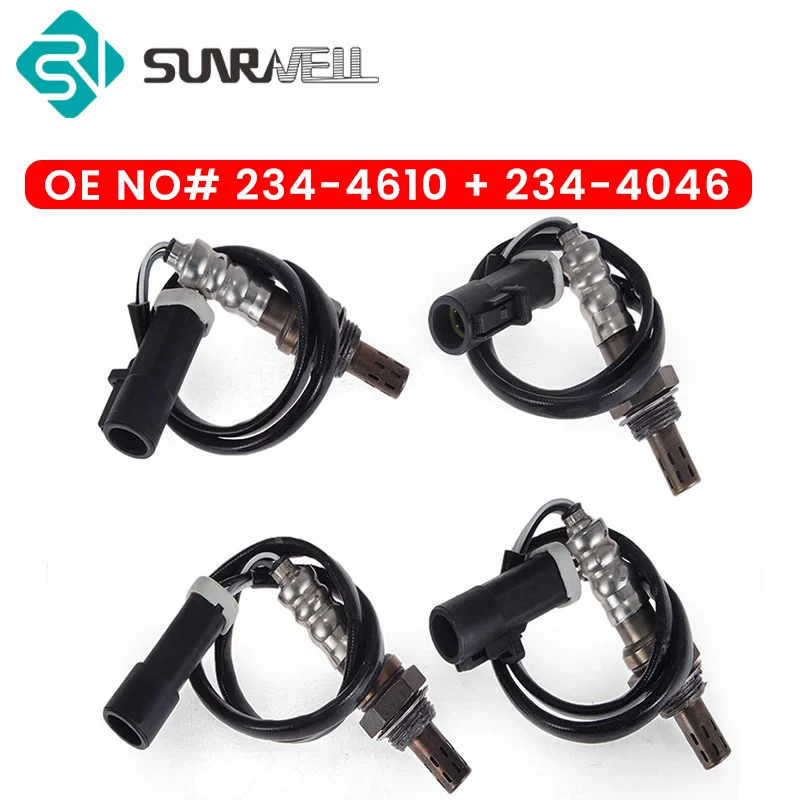 4pcs O2 Oxygen Sensor for Lincoln MKZ MKX Ford Edge Fusion Mazda CX-9 2007 2008 2009 2010 O2 Upstream Downstream Lambda 234-4610