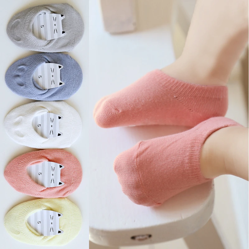 

Baby floor socks New Born Cotton Unisex Kids Anti-slip Sock Short Ankle Socks First Walker For Infant Boys Girls 1-3Y