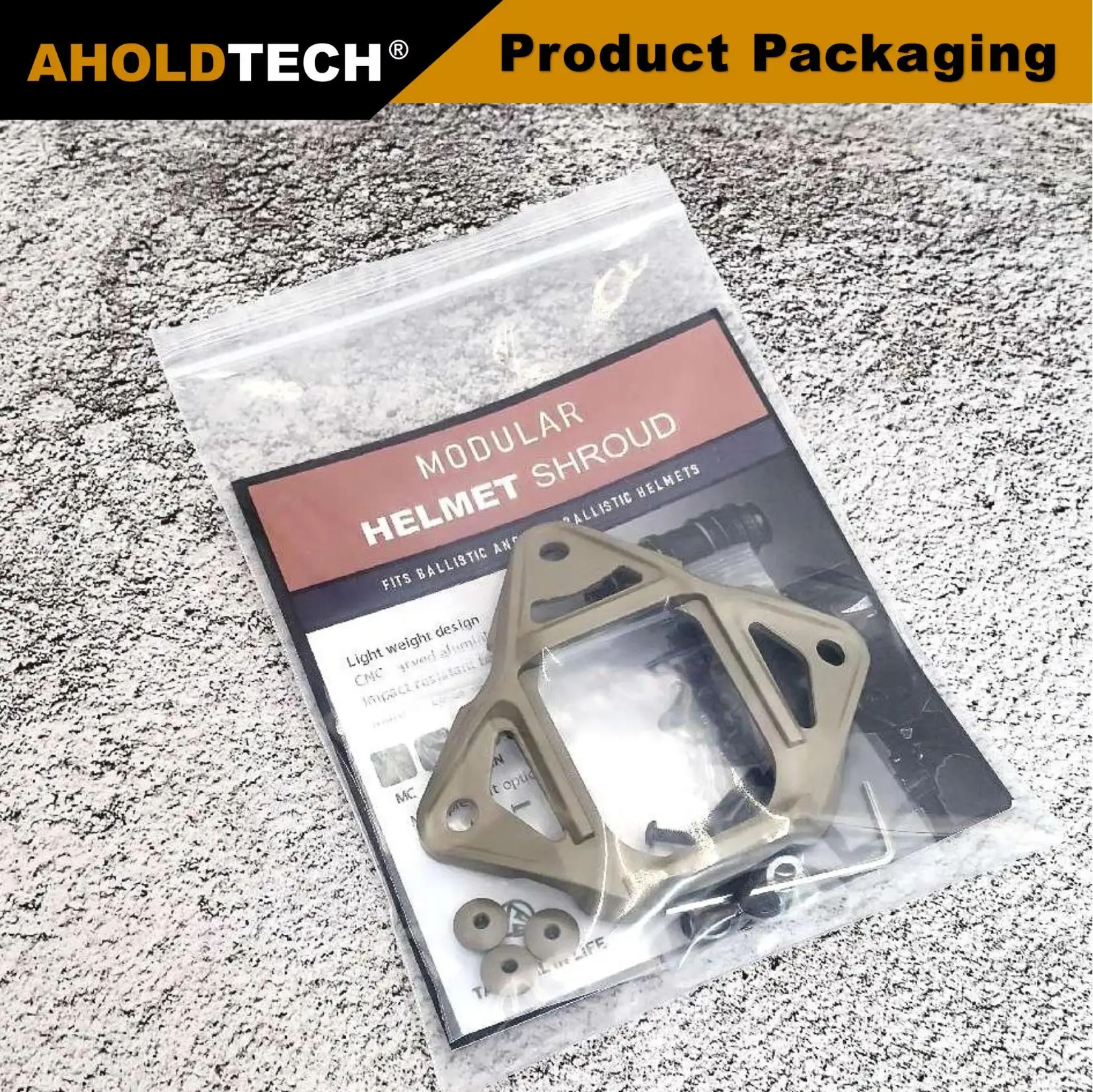 Aholdtech Vas Helm Shroud Modulaire Bungee Wilcox L4 Nvg Mount Adapter Voor Snelle Mich Wendy Tactische Kogelvrije Helm Nvg Brack