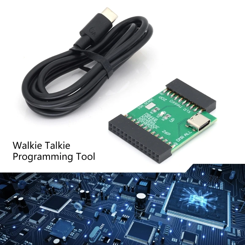 Module Programmable cordon programme USB C pour M8668 dm4601 DGM5550E DGM8500 autoradio talkies-walkies