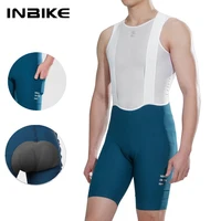 INBIKE, pantalones cortos de verano para ciclismo, pantalones cortos acolchados 3D para hombre, pantalones cortos para bicicleta de montaña, pantalones cortos para ciclismo de carretera para hombre, pantalones cortos para bicicleta con ropa de bolsillo