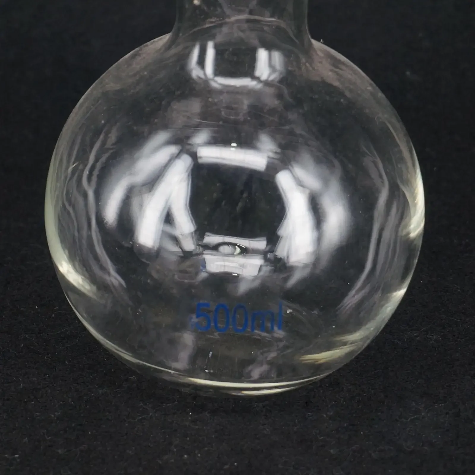 500ML 24/29 Borosilicate Glass Short Neck Flat Bottom Flask Boiling Flask For Laboratory