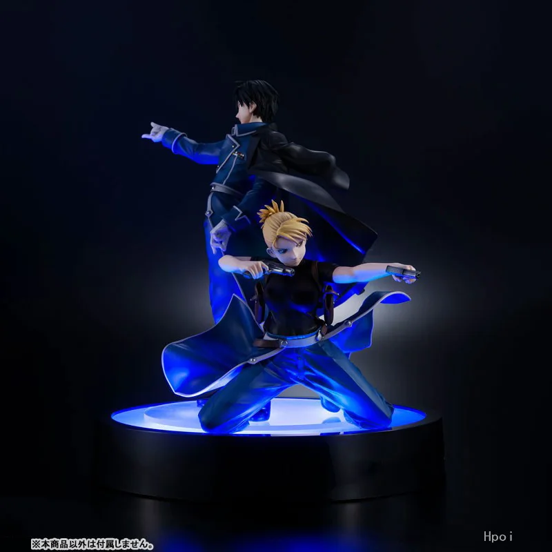 

BANDAI Authentic Anime Hagane No Renkinjutsushi Fullmetal Alchemist-Roy Mustang-Precious GEM-Set MegaHouse Boys Original Gift