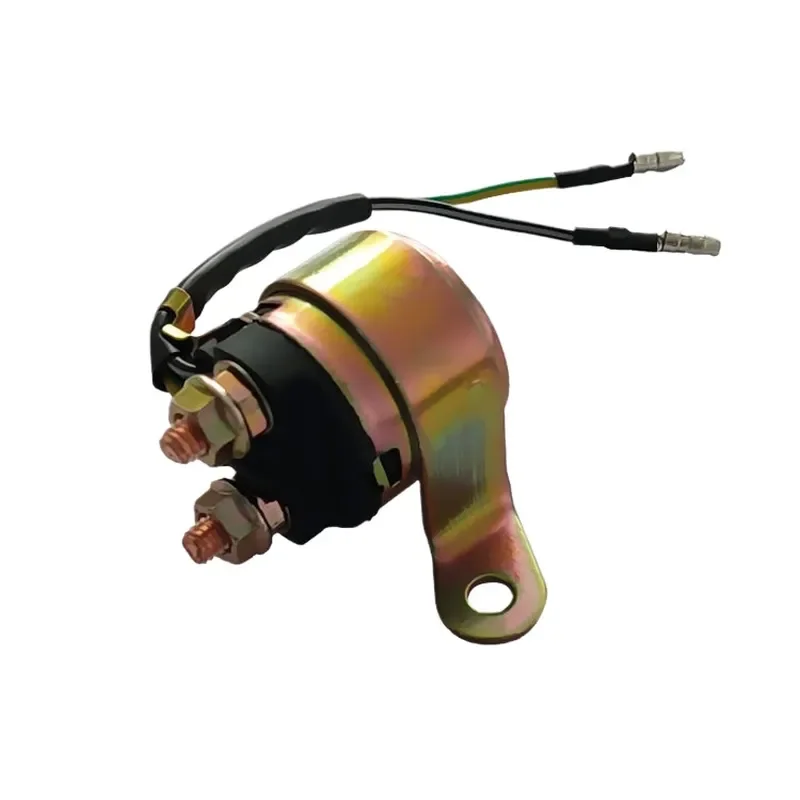 High Quality Motorcycle Starter Relay Solenoid Valve Compatible with Haojue 250NK 400NK 650GT Reliable Electric Ignition