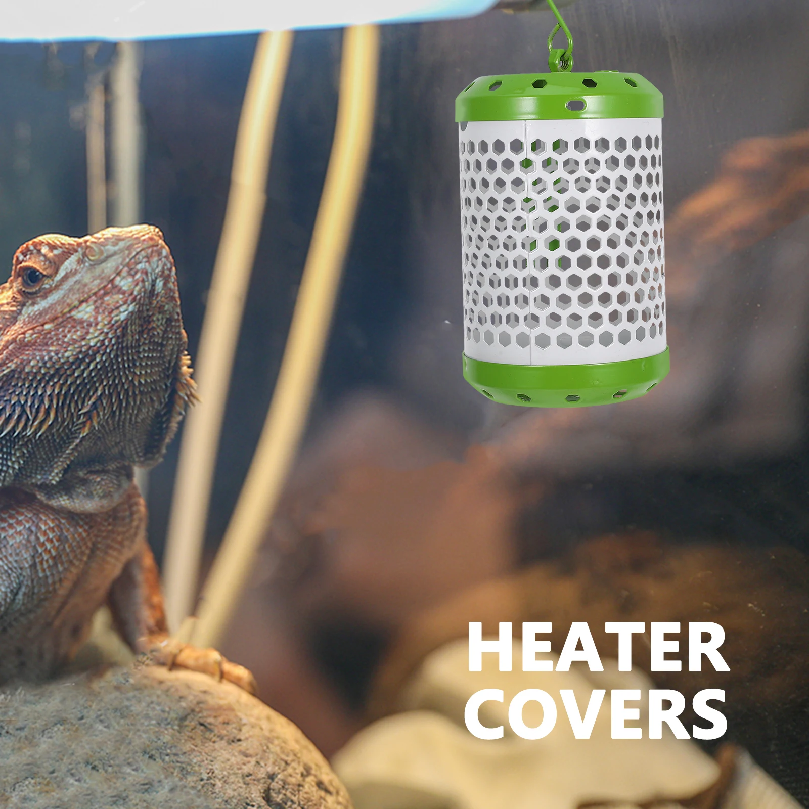 

Adjustable Reptile Heat Lamp Guard Ceramic Heating Lamp Mesh Cover For Lizard Turtle Frog Pet Cage Safety Protector