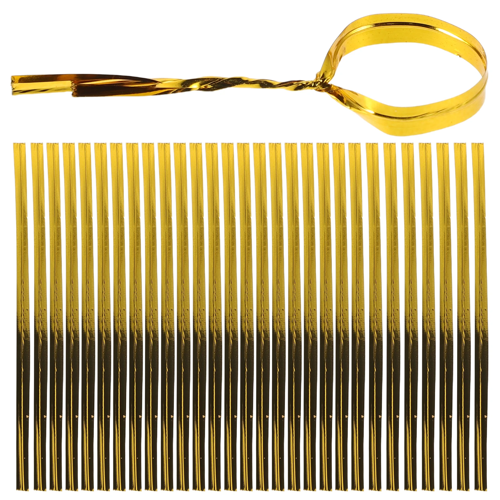 

1600pcs Cable Ties Golden Iron Holders for Packaging Gifts Twist Ties Strong Reliable Efficient