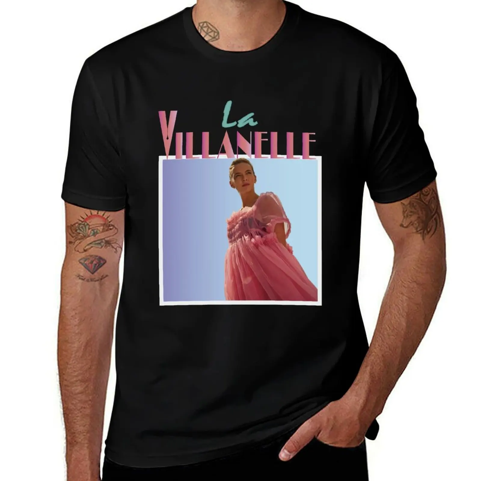 La Villanelle T-Shirt Plus Size Basic Cotton T-Shirt