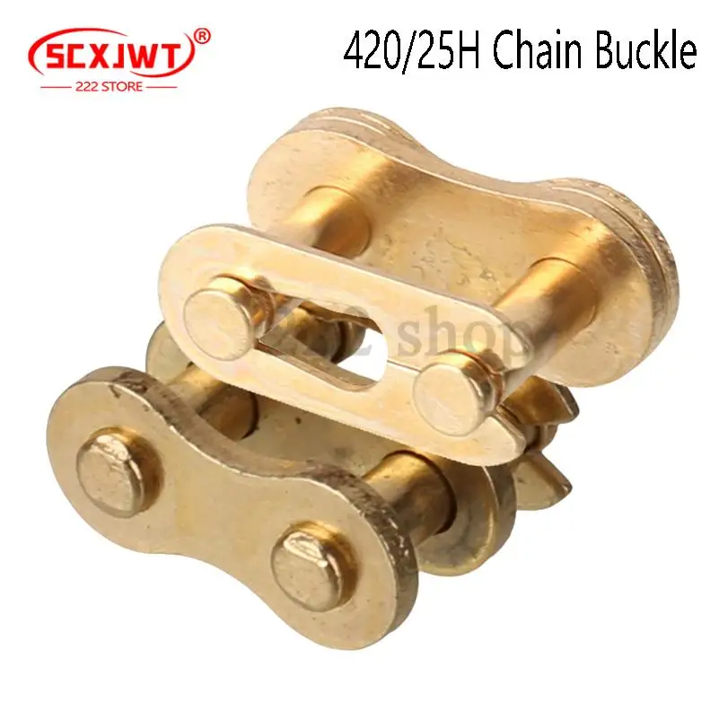 25H/420 Chain Main Chain Pocket Dirt Pit ATV 4WD Kart E Gas Scooter Motorcycle