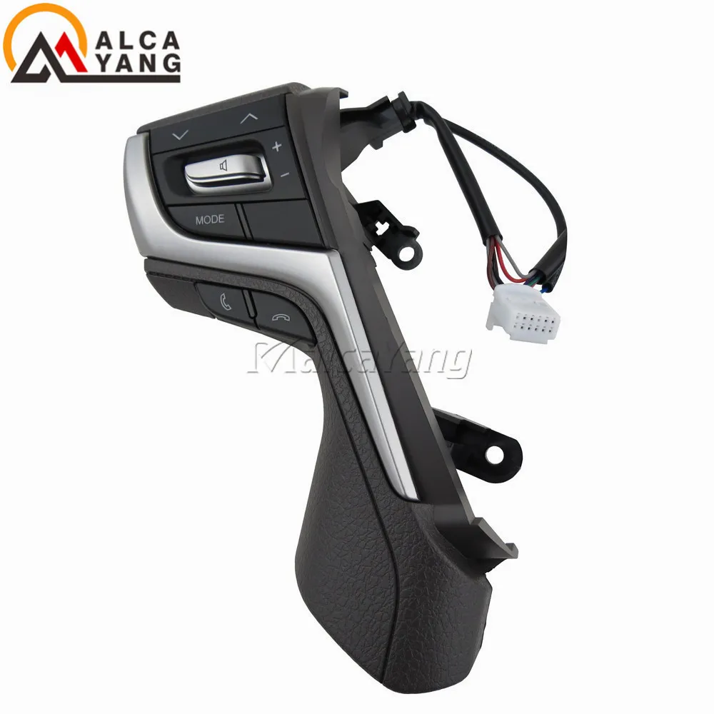 For Toyota Land Cruiser Prado 200 FJ200 LC200 2016-2018 Multi-function steering wheel button Bluetooth phone music control LH+RH