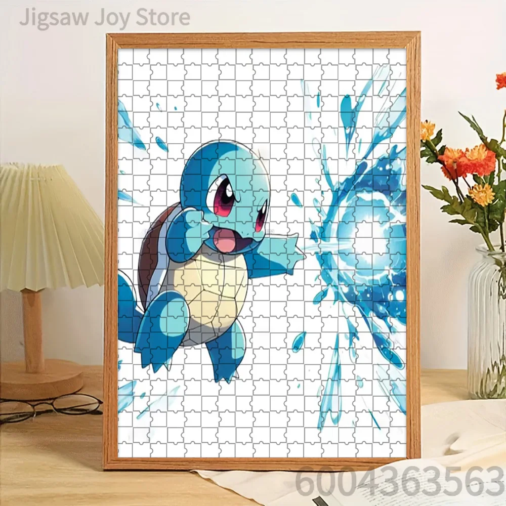 

Paper Jigsaw Puzzle Squirtle Water Attack Style Artwork Brain Teaser