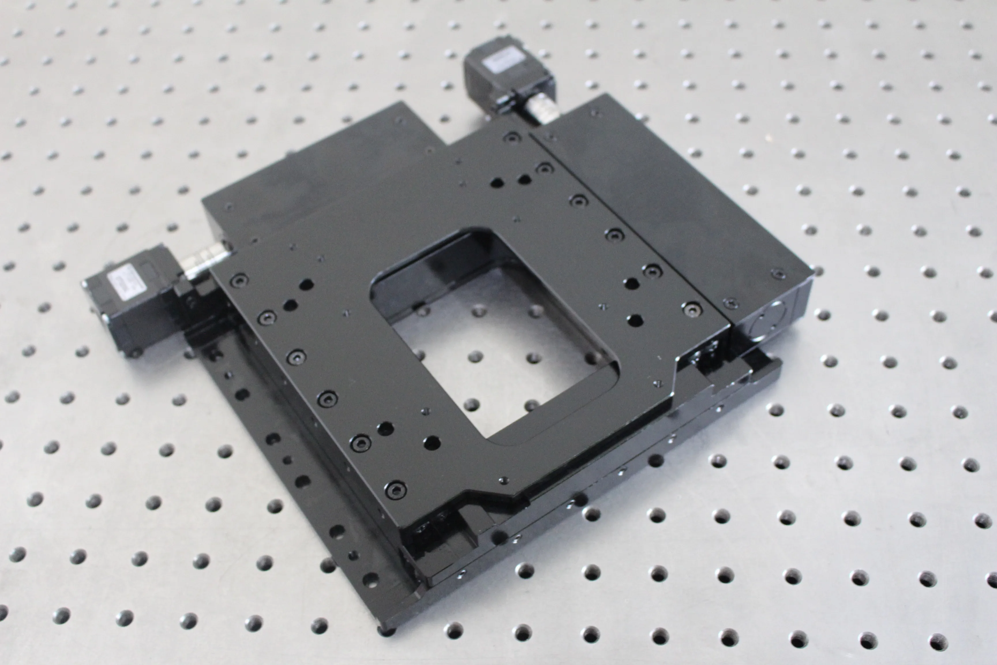 ZT-SMXY2560 ตารางการสแกนการแปลด้วยมอเตอร์ 25x60 มม. แพลตฟอร์มตําแหน่งการเคลื่อนไหวพร้อมความจุโหลด 2 กก.