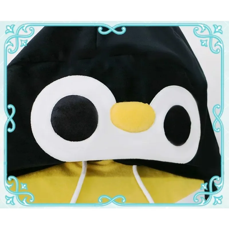 Anime Rem Ram Cosplay Costume Cute Penguin Hooded Dress Uniform Suit for Women Halloween Carnival Party Roleplay Outfits view 4
