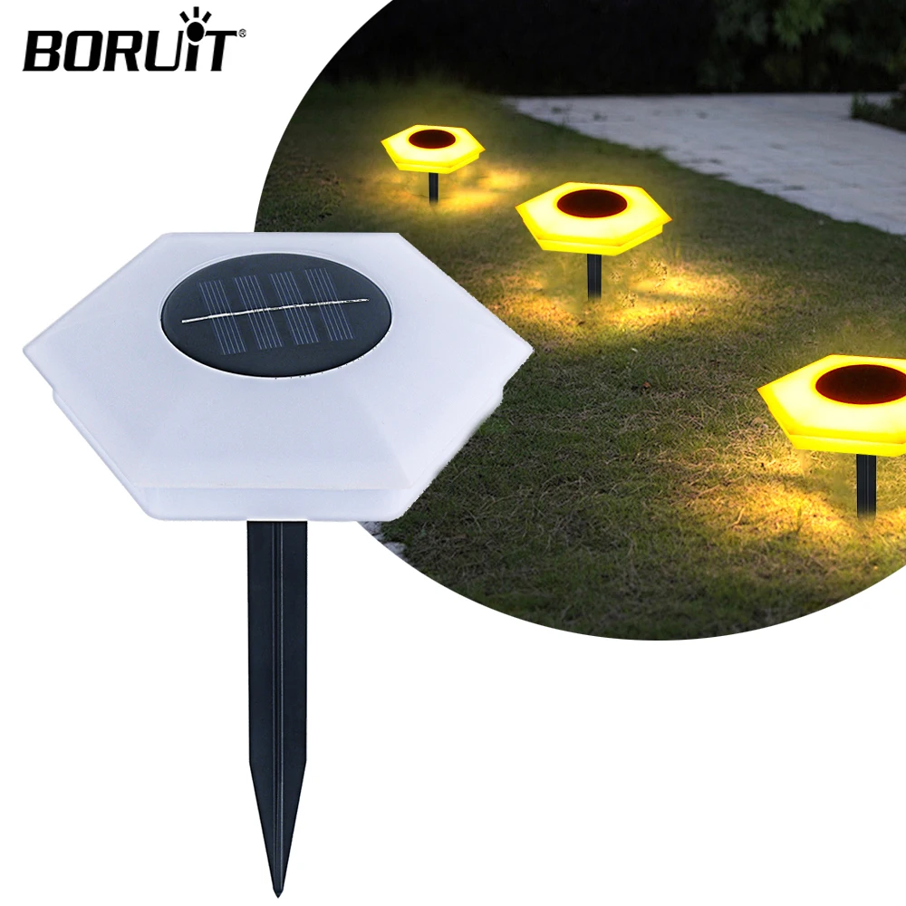 Solar Lights For The Garden Waterproof Outdoor LED Landscape Villa Lawn Light Ground Plug Light Garden Lighting Decorative