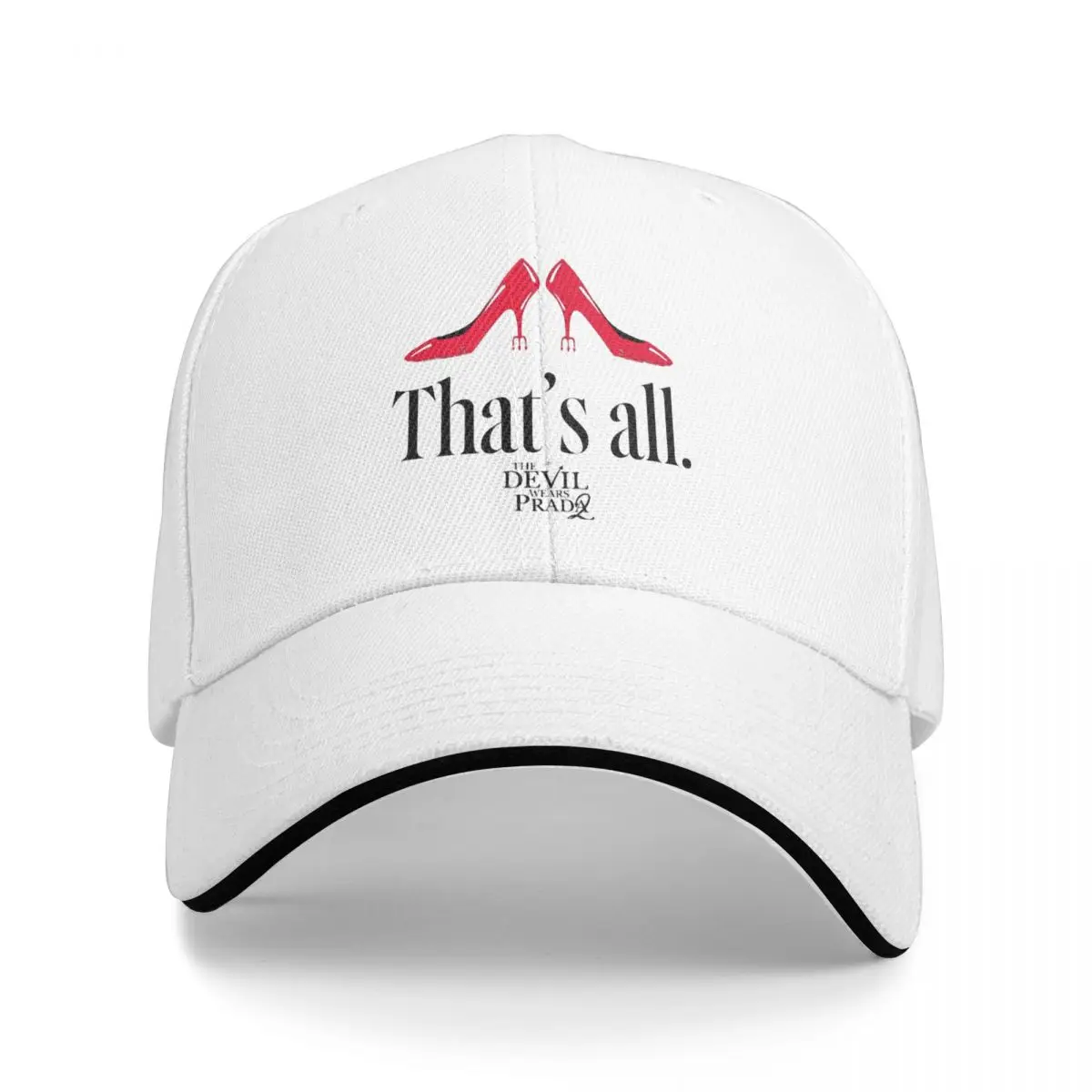 Baseball Caps The Devil Wears Prada 2 Quote Casquette Female Male Casual Spring Hats