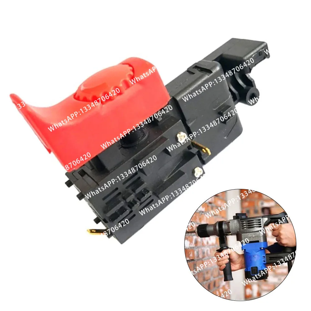 Interruptor de control de velocidad para taladro percutor eléctrico, accesorios para herramientas eléctricas GSB13RE GSB16RE GSB 13RE GSB 16RE