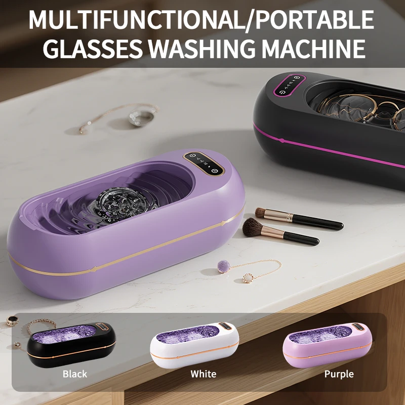 

Ультразвуковой очиститель 45 кГц для точных ювелирных изделий, очков с ремешком для часов, высокочастотная машина для очистки домашнего использования