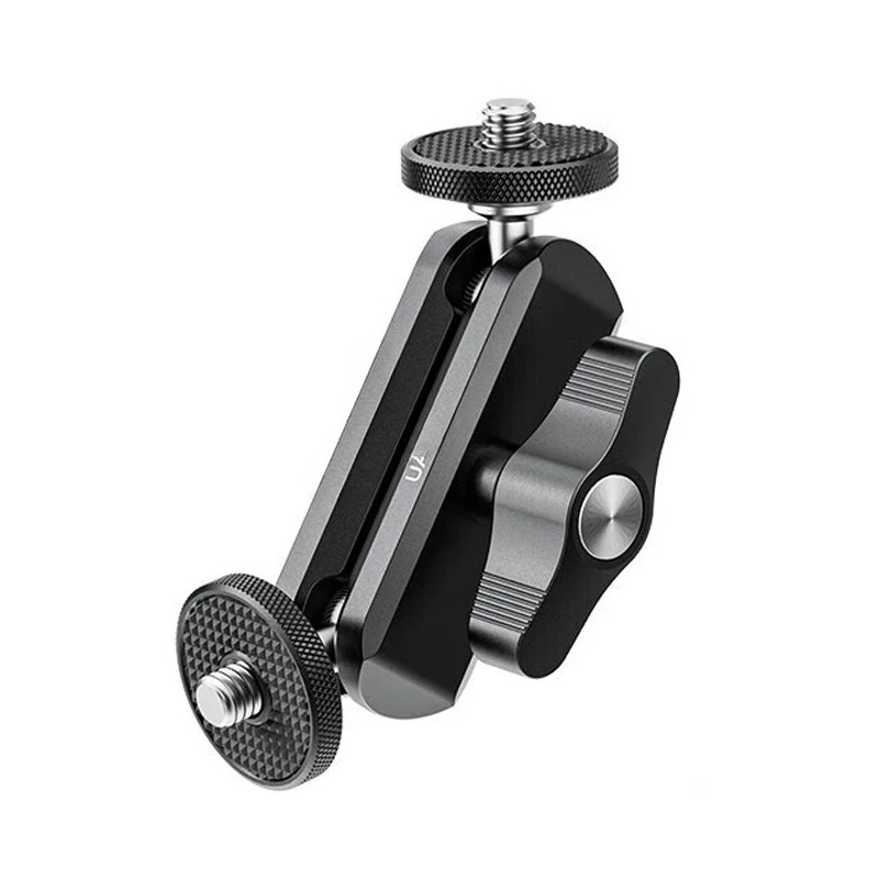 UA012 double ball head pea pod strange hand gimbal double head magic arm CNC metal bracket filling light equipment